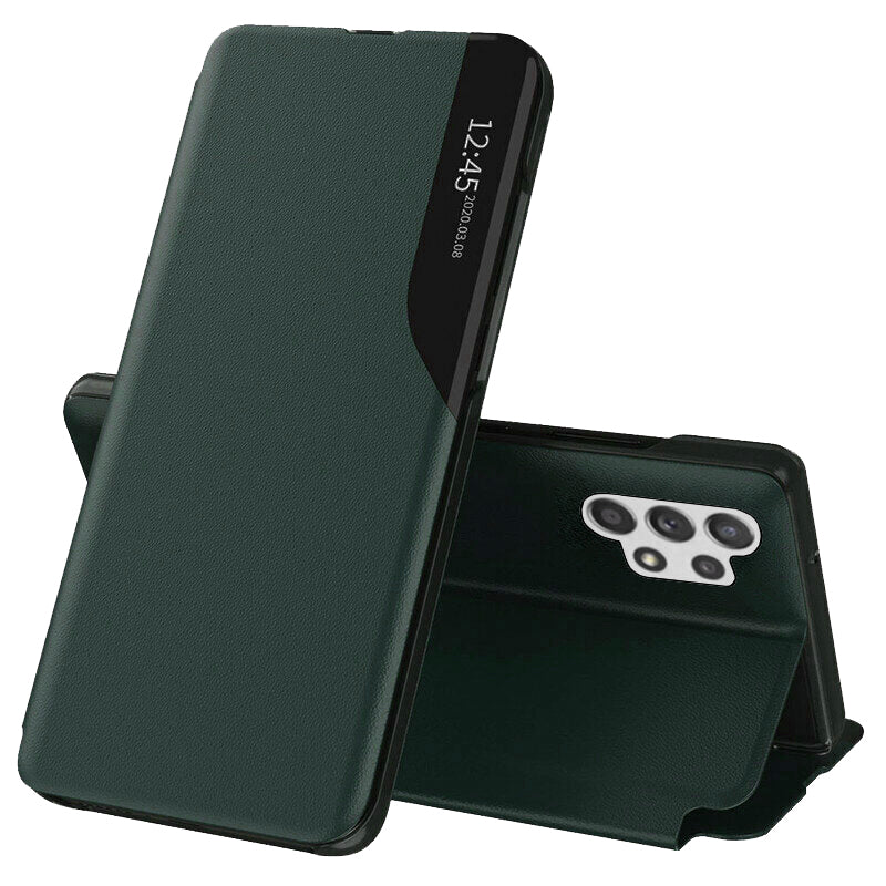 Pouzdro pro Samsung Galaxy A32 A325, Techsuit, eFold, zelené