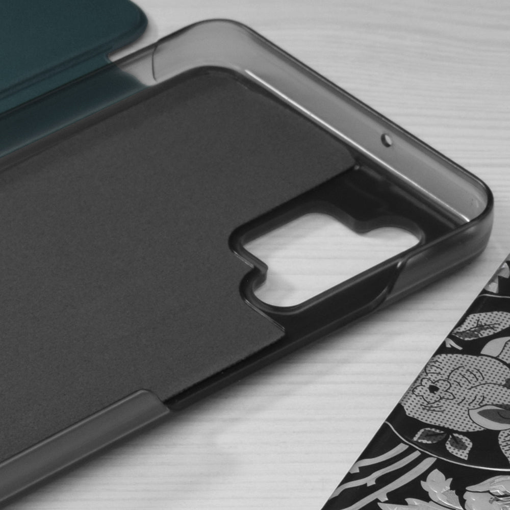 Pouzdro pro Samsung Galaxy A32 A325, Techsuit, eFold, zelené