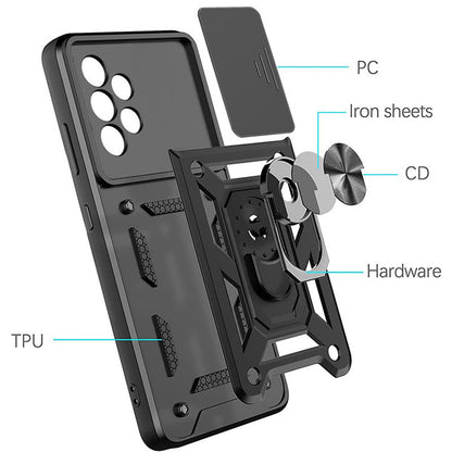 Pouzdro pro Samsung Galaxy A33 5G A336, Techsuit, CamShield, Černé