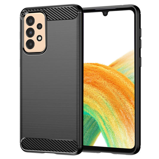 Pouzdro pro Samsung Galaxy A33 5G A336, Techsuit, Carbon, Černé