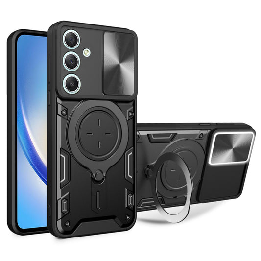 Pouzdro pro Samsung Galaxy A34 A346, Techsuit, CamGuard Pro, Černé