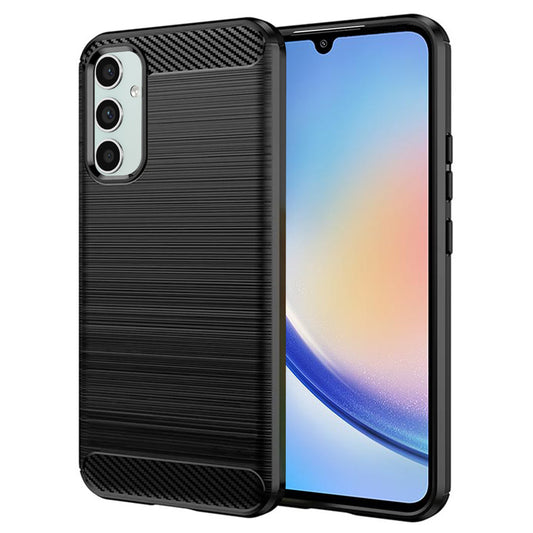 Pouzdro pro Samsung Galaxy A34 A346, Techsuit, Carbon, Černé