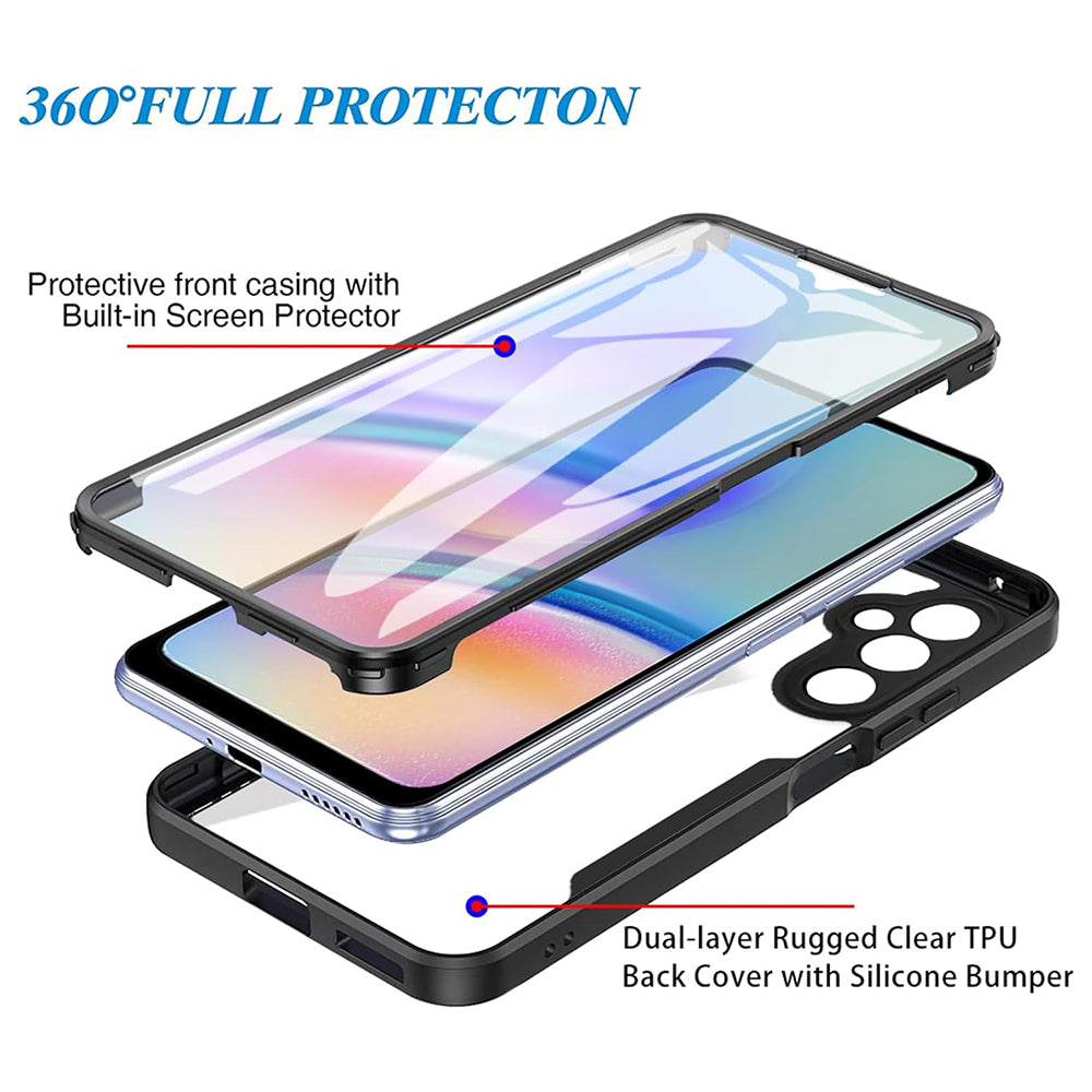Pouzdro pro Samsung Galaxy A34 A346, Techsuit, ColorVerse 360, Modrá