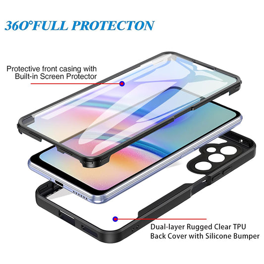 Pouzdro pro Samsung Galaxy A34 A346, Techsuit, ColorVerse 360, Modrá