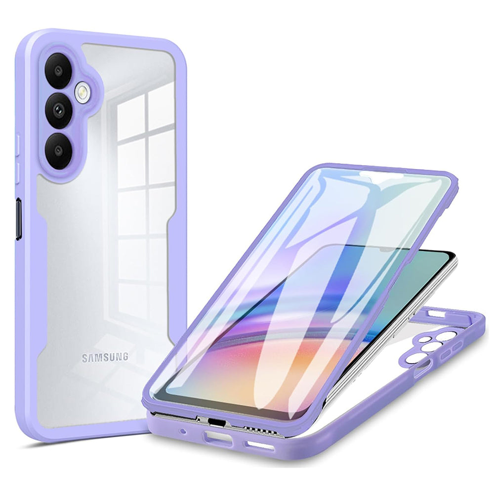 Pouzdro pro Samsung Galaxy A34 A346, Techsuit, ColorVerse 360, Fialové