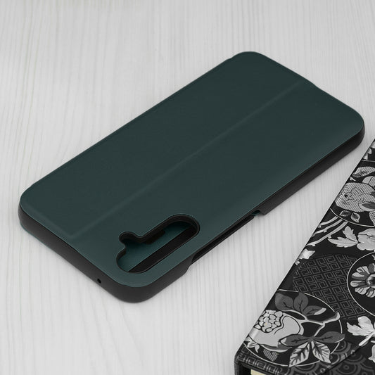 Pouzdro pro Samsung Galaxy A34 A346, Techsuit, eFold, Zelené