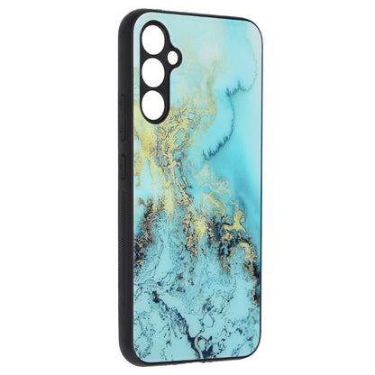Pouzdro pro Samsung Galaxy A34 A346, Techsuit, Glaze, Modrá
