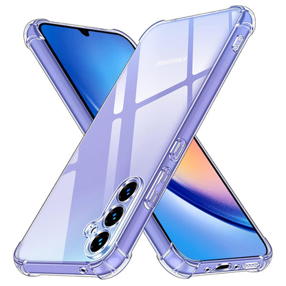 Pouzdro pro Samsung Galaxy A34 A346, Techsuit, nárazuvzdorné průhledné, transparentní