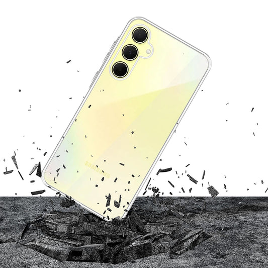 Pouzdro pro Samsung Galaxy A35 5G A356, 3MK, Clear, Průhledné