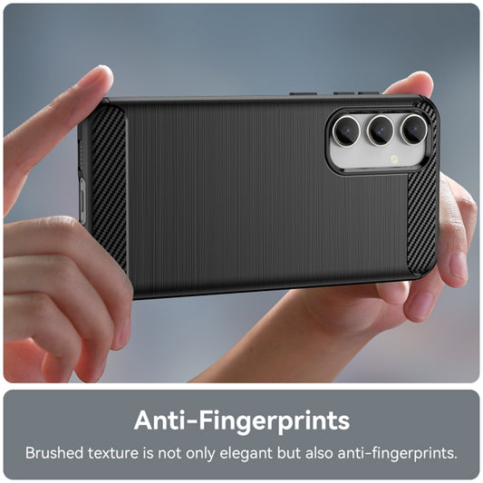 Pouzdro pro Samsung Galaxy A35 5G A356, Techsuit, Carbon, Černé