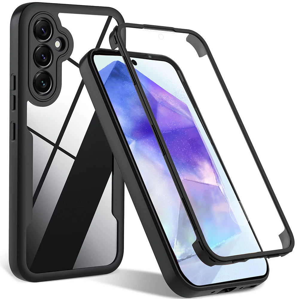Pouzdro pro Samsung Galaxy A35 5G A356, Techsuit, ColorVerse 360, Černé