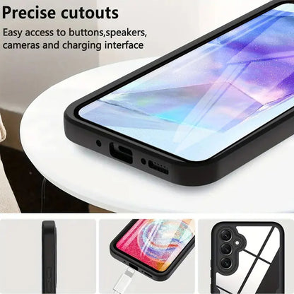 Pouzdro pro Samsung Galaxy A35 5G A356, Techsuit, ColorVerse 360, Černé