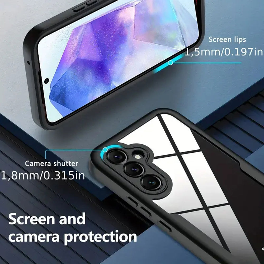 Pouzdro pro Samsung Galaxy A35 5G A356, Techsuit, ColorVerse 360, Černé