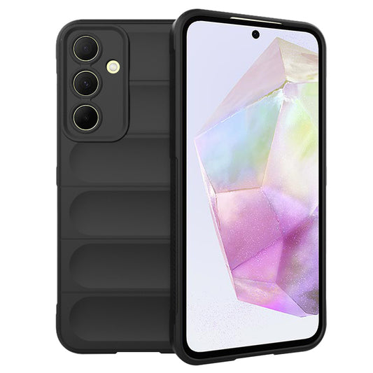 Pouzdro pro Samsung Galaxy A35 5G A356, Techsuit, Magic Shield, Černá
