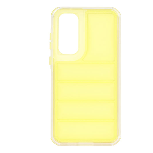 Pouzdro pro Samsung Galaxy A35 5G A356, Techsuit, Wave Shield, Žluté