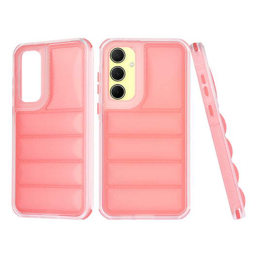 Pouzdro pro Samsung Galaxy A35 5G A356, Techsuit, Wave Shield, červené