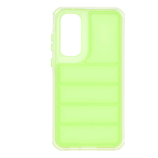 Pouzdro pro Samsung Galaxy A35 5G A356, Techsuit, Wave Shield, Zelené