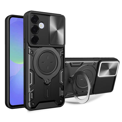 Pouzdro pro Samsung Galaxy A36 A366, Techsuit, CamGuard Pro, černé
