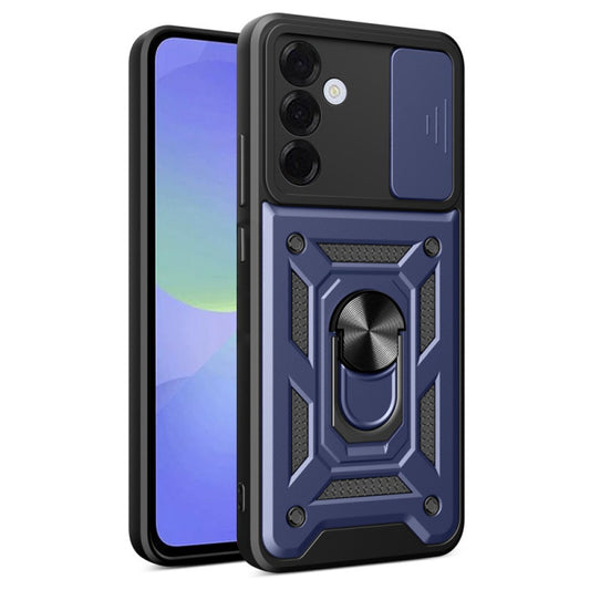 Pouzdro pro Samsung Galaxy A36 A366, Techsuit, CamShield, Modré