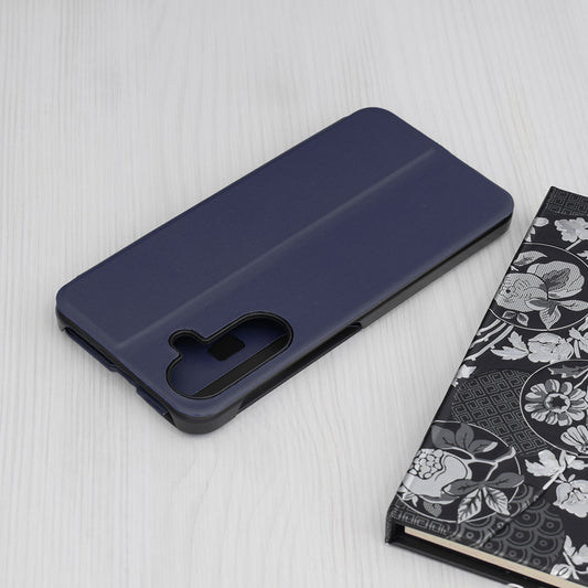 Pouzdro pro Samsung Galaxy A36 A366, Techsuit, eFold, Tmavě modrá
