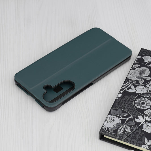 Pouzdro pro Samsung Galaxy A36 A366, Techsuit, eFold, Zelené