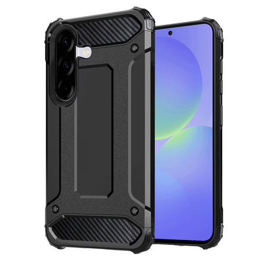 Pouzdro pro Samsung Galaxy A36 A366, Techsuit, Hybrid Armor, Černé