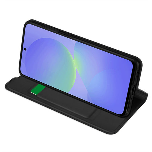 Pouzdro pro Samsung Galaxy A36 A366, Techsuit, Magskin Book, Černé