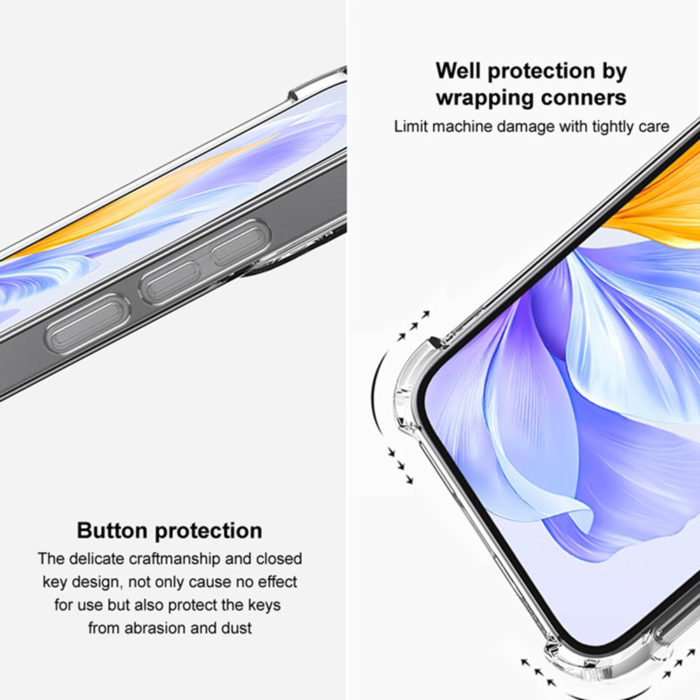 Pouzdro pro Samsung Galaxy A36 A366, Techsuit, Odolné proti nárazům, Průhledné