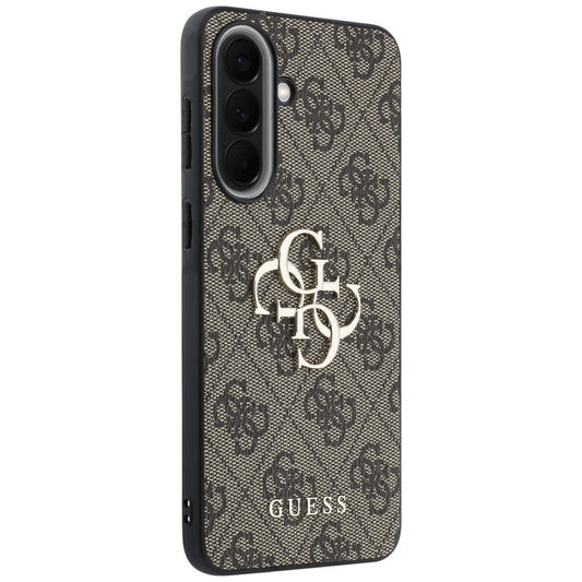 Pouzdro pro Samsung Galaxy A37 5G, Guess, 4G Big Logo, Hnědá