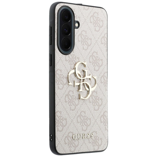 Pouzdro pro Samsung Galaxy A37 5G, Guess, 4G Big Logo, Růžové