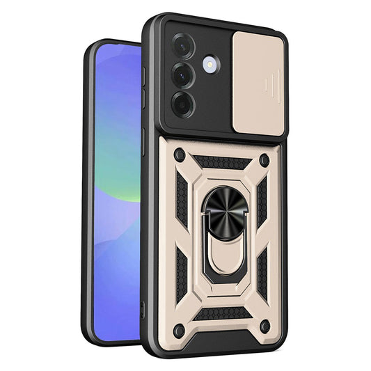 Pouzdro pro Samsung Galaxy A37 5G, Techsuit, CamShield, Zlaté