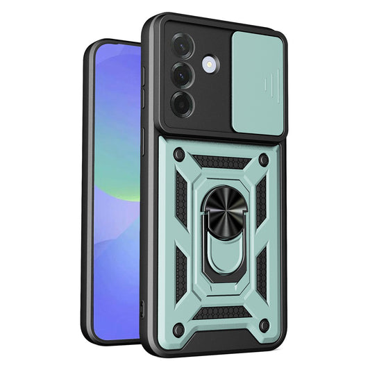 Pouzdro pro Samsung Galaxy A37 5G, Techsuit, CamShield, Zelené