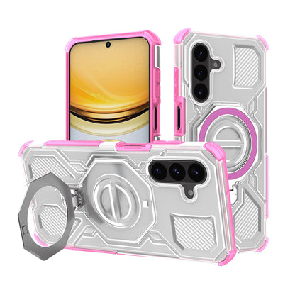 Pouzdro pro Samsung Galaxy A37 5G, Techsuit, Carbon Shield Pro, Růžové.