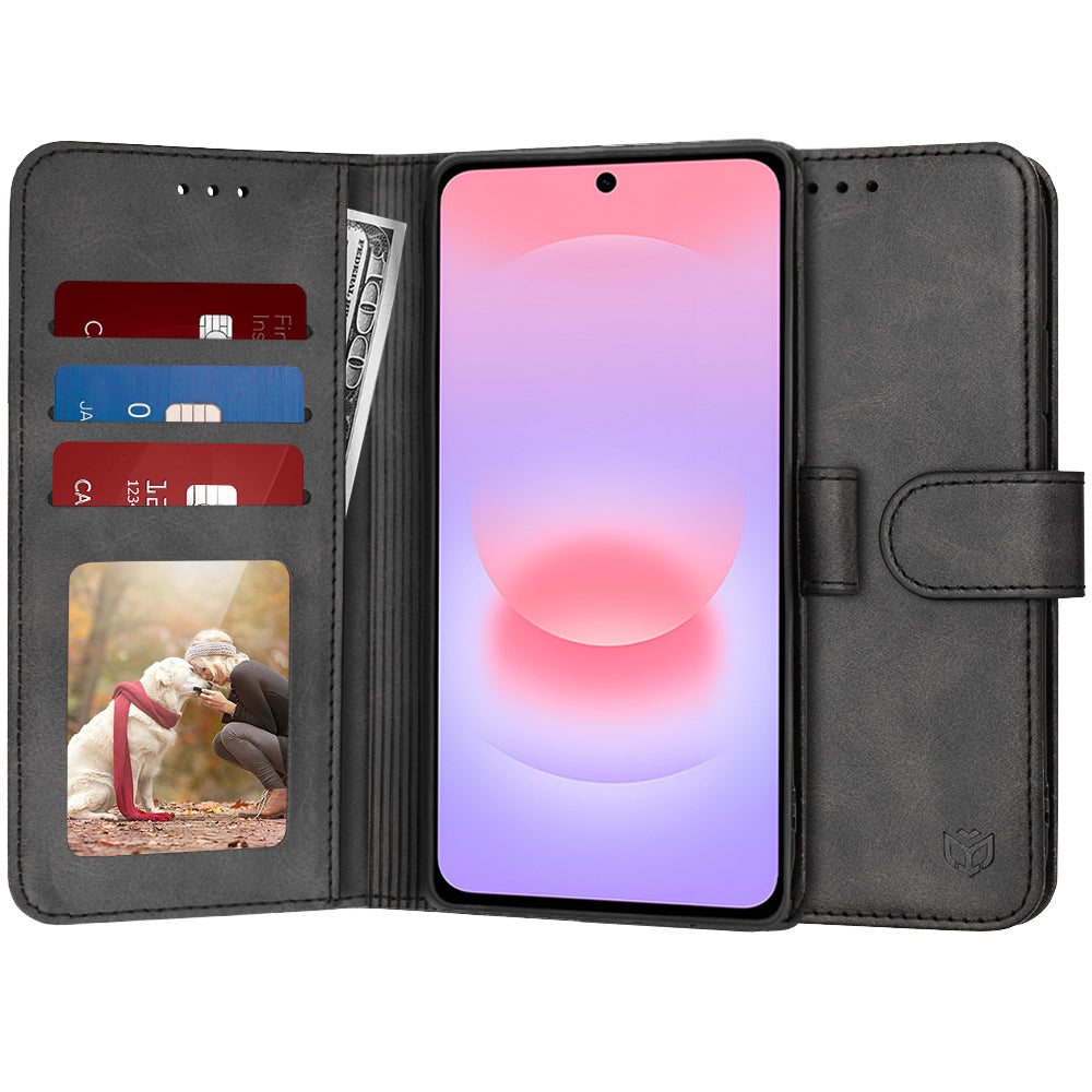 Pouzdro pro Samsung Galaxy A37 5G, Techsuit, Diary Book, Černá