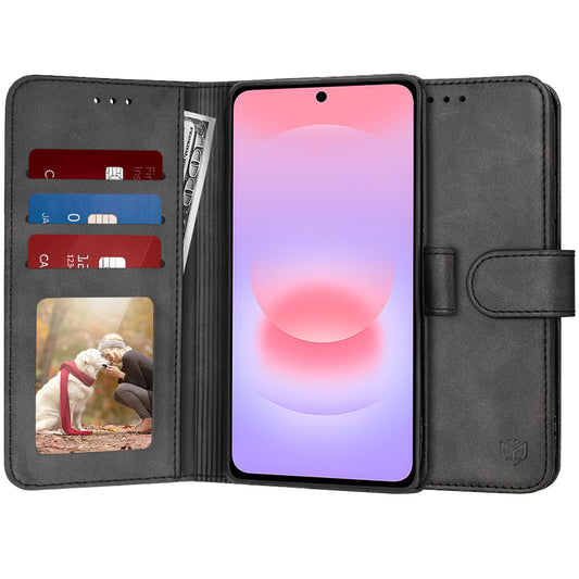 Pouzdro pro Samsung Galaxy A37 5G, Techsuit, Diary Book, Černá