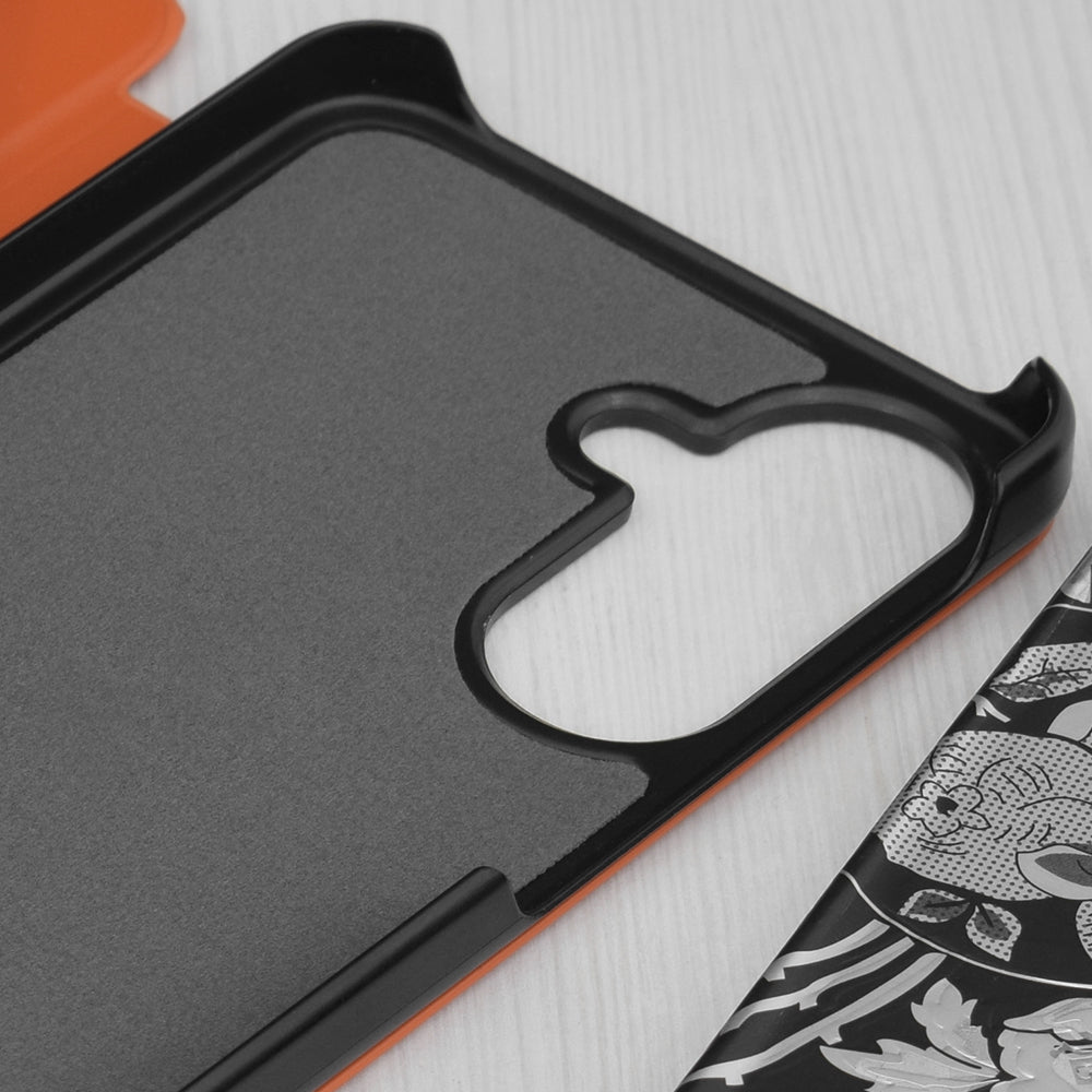 Pouzdro pro Samsung Galaxy A37 5G, Techsuit, eFold, Oranžové