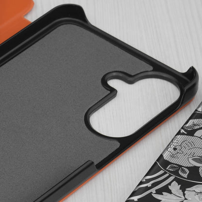 Pouzdro pro Samsung Galaxy A37 5G, Techsuit, eFold, Oranžové