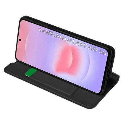 Pouzdro pro Samsung Galaxy A37 5G, Techsuit, Magskin Book, Černá