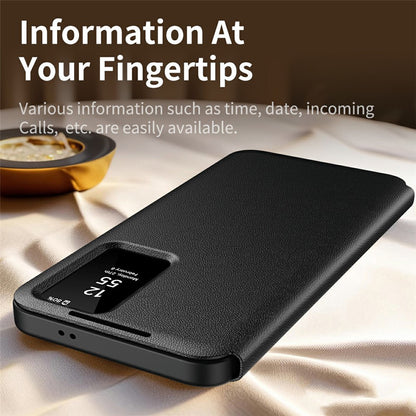 Pouzdro pro Samsung Galaxy A37 5G, Techsuit, SmartView, Černá