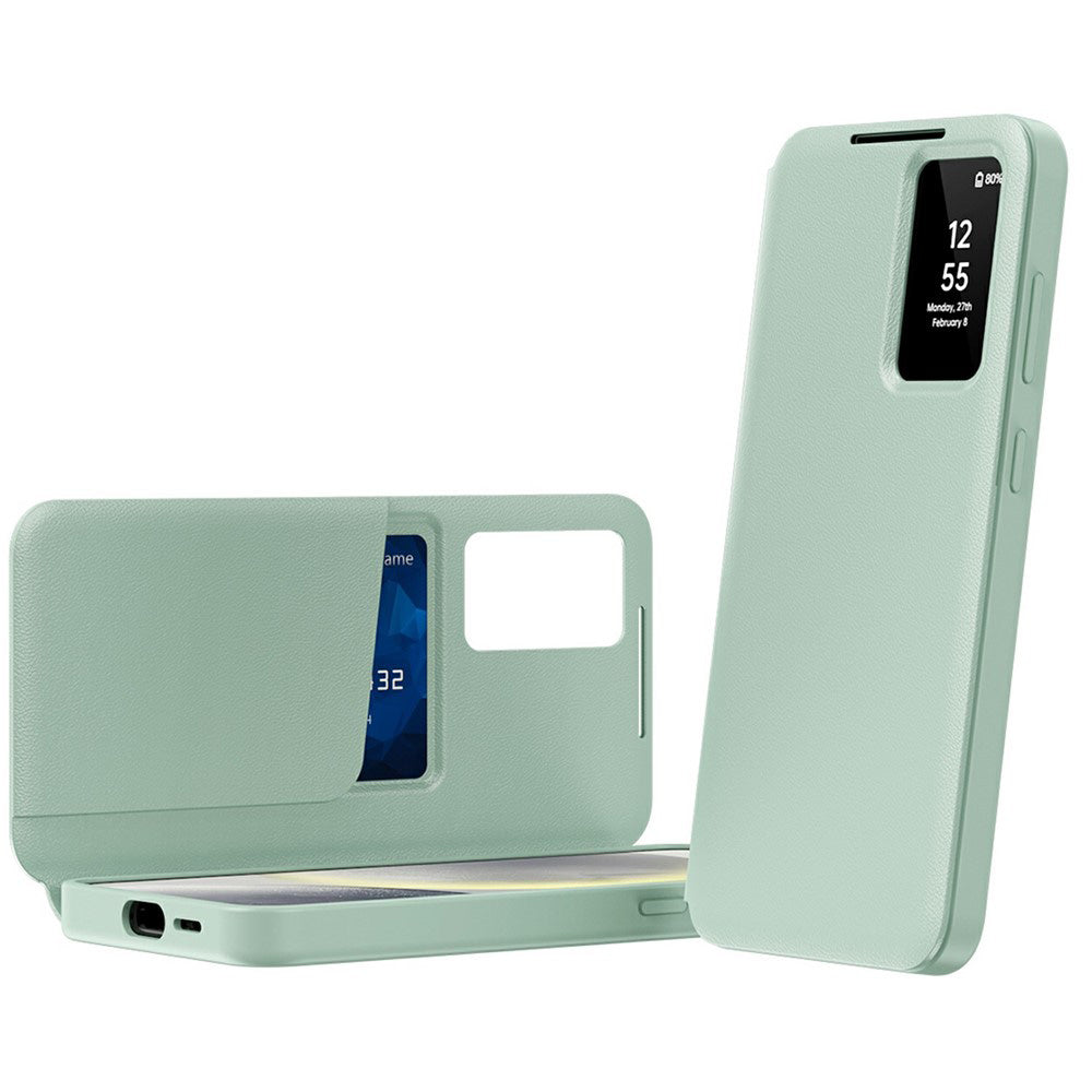 Pouzdro pro Samsung Galaxy A37 5G, Techsuit, SmartView, Zelené