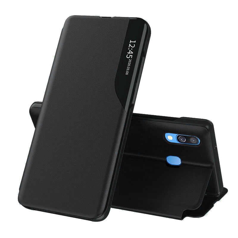 Pouzdro pro Samsung Galaxy A40 A405, Techsuit, eFold, Černé