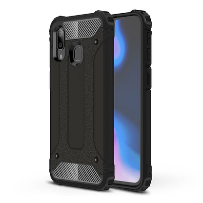 Pouzdro pro Samsung Galaxy A40 A405, Techsuit, Hybrid Armor, Černé