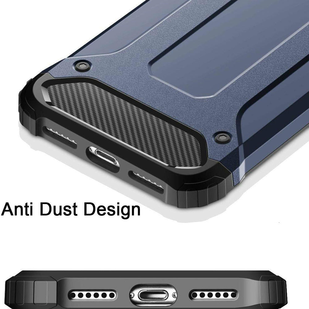 Pouzdro pro Samsung Galaxy A40 A405, Techsuit, Hybrid Armor, Černé