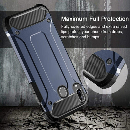 Pouzdro pro Samsung Galaxy A40 A405, Techsuit, Hybrid Armor, Černé
