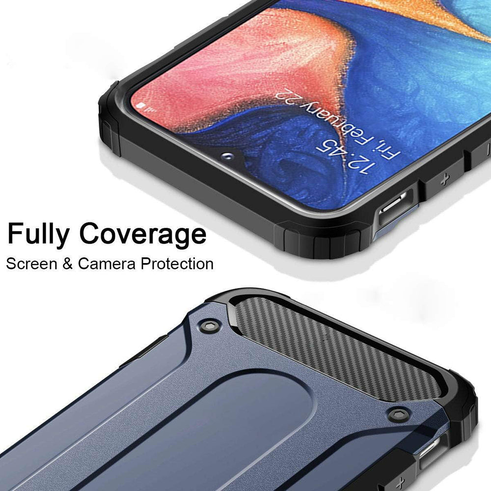 Pouzdro pro Samsung Galaxy A40 A405, Techsuit, Hybrid Armor, Černé