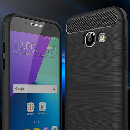 Pouzdro pro Samsung Galaxy A5 (2017) A520, Techsuit, Carbon, Černé