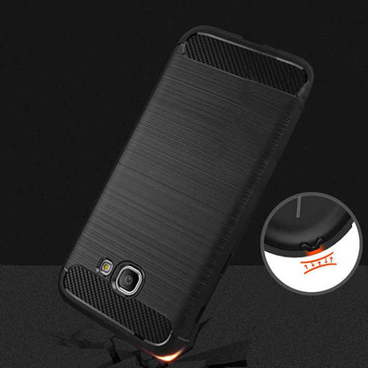 Pouzdro pro Samsung Galaxy A5 (2017) A520, Techsuit, Carbon, Černé