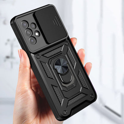 Pouzdro pro Samsung Galaxy A52s 5G A528 / A52 5G A526 / A52 A525, Techsuit, CamShield, Růžové