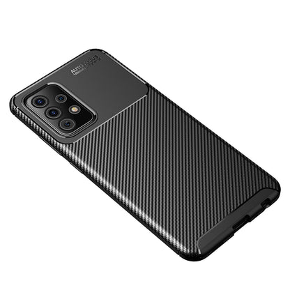 Pouzdro pro Samsung Galaxy A52s 5G A528 / A52 5G A526 / A52 A525, Techsuit, CarbonFiber, Černé