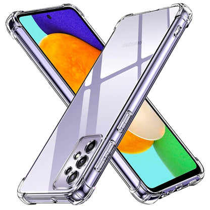 Pouzdro pro Samsung Galaxy A52s 5G A528 / A52 5G A526 / A52 A525, Techsuit, Odolné proti nárazům, Průhledné